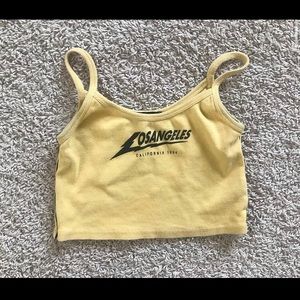 LA tank top from Brandy Melville